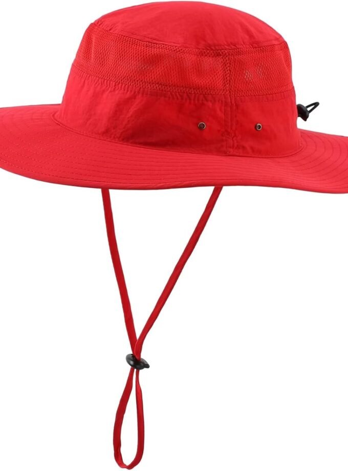UPF 50+ Men's Sun Hat Wide Brim Bucket Hat UV Protection Hat for Mens Womens Beach Safari Gardening Golf Fishing