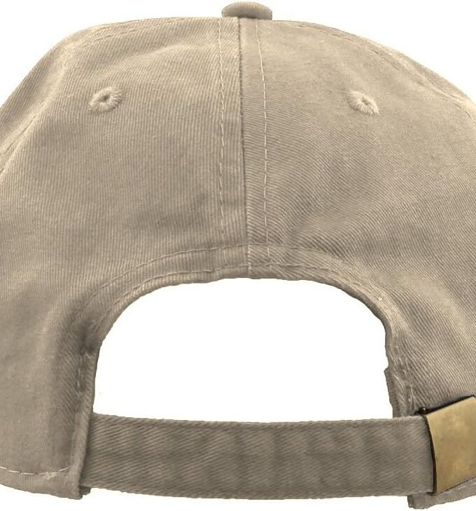 Baseball Cap Dad Hat 100% Cotton Polo Style Plain Blank Adjustable Size.