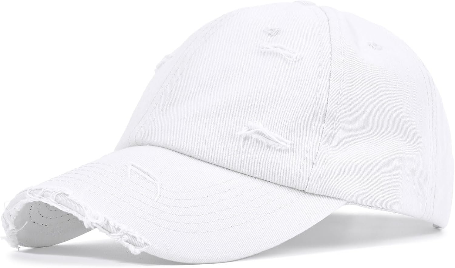Womens Baseball Caps for Men Baseball Hat Unisex Distressed Cotton Dad Hat Summer Adjustable Golf Runing