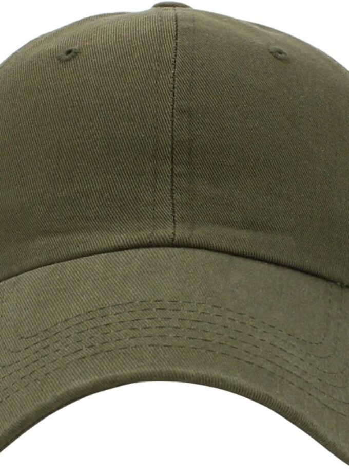 Classic Unisex Cotton Adjustable Low Crown Baseball Cap – Plain Dad Hat