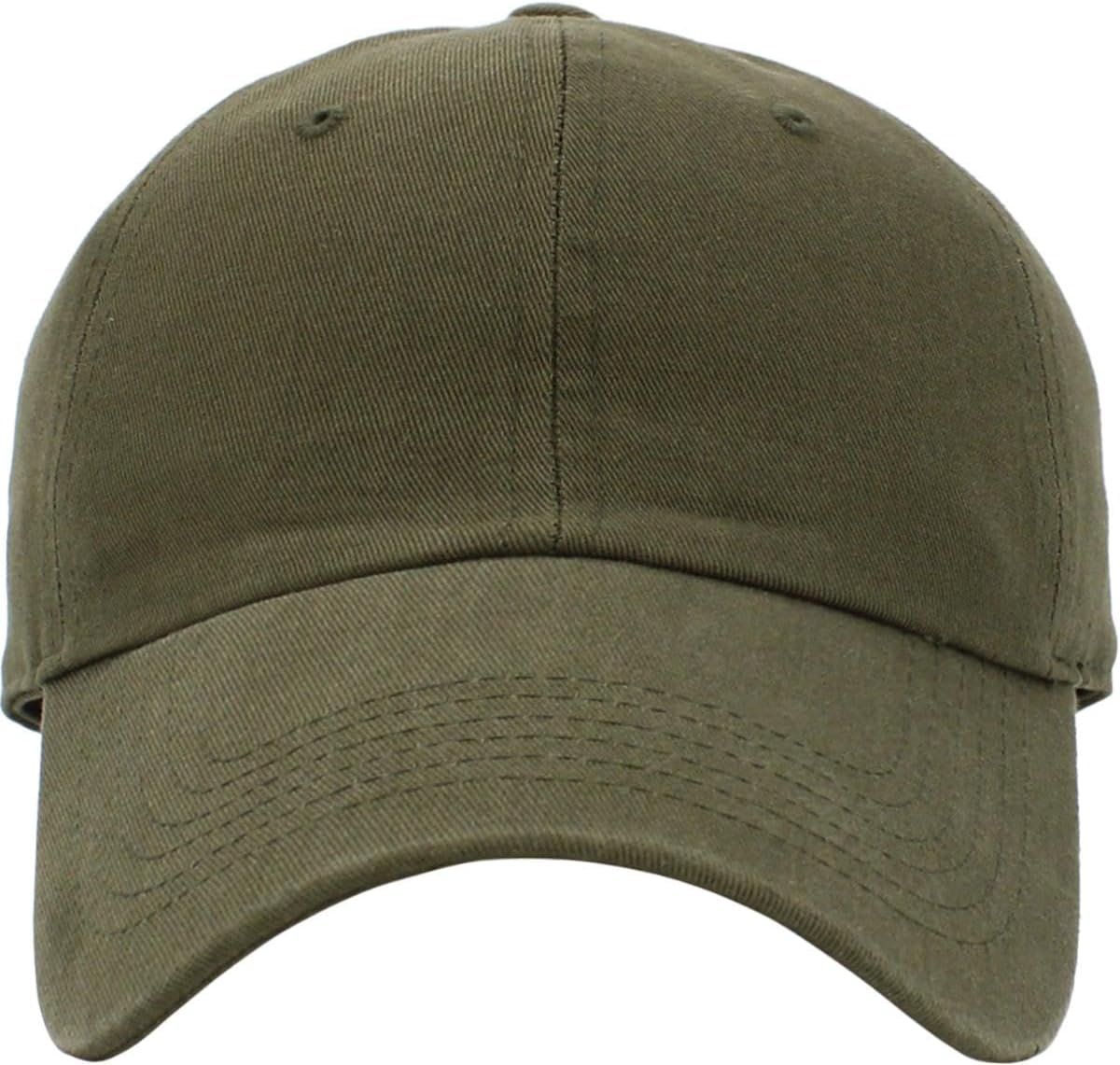 Classic Unisex Cotton Adjustable Low Crown Baseball Cap – Plain Dad Hat - Image 2