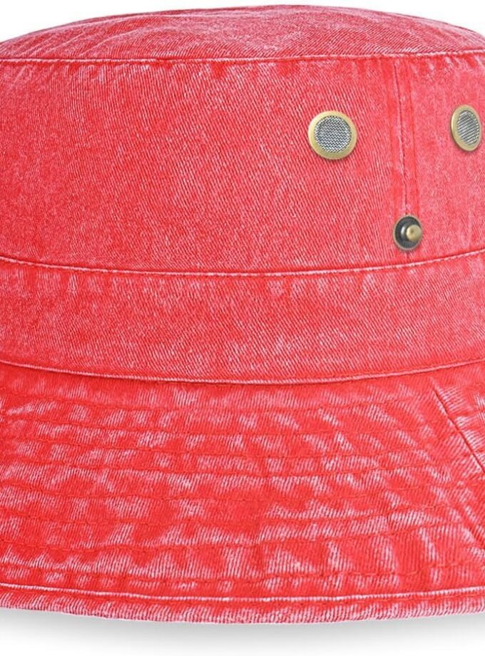 Hot Summer Bucket Hat - Trendy Cotton Sun Hat for Beach, Golf, Fishing - Fun Outdoor Vacation Boonie for Men and Women