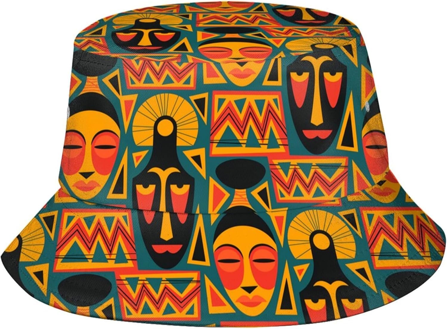 Bucket Hat for Women Men Black Freedom Fisherman Hat Outdoor Travel Hiking Beach Sun Caps