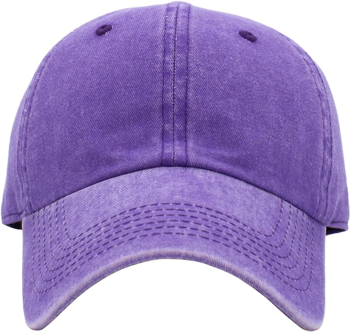 Classic Unisex Cotton Adjustable Low Crown Baseball Cap – Plain Dad Hat - Image 2