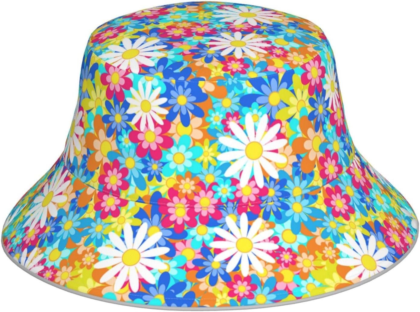 Bucket Hats for Women and Men Fashion Sun Cap Packable Outdoor Fisherman Hat - Image 2